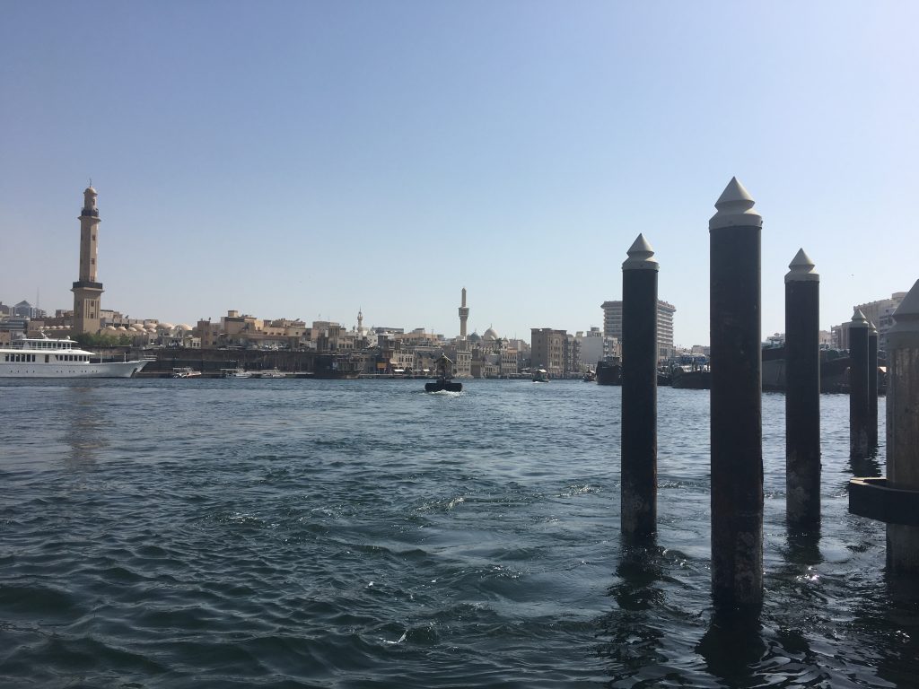 Dubai Old Town harbour mooring