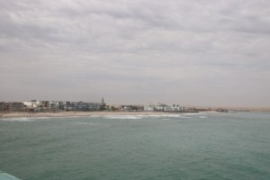 View of city from the jetty